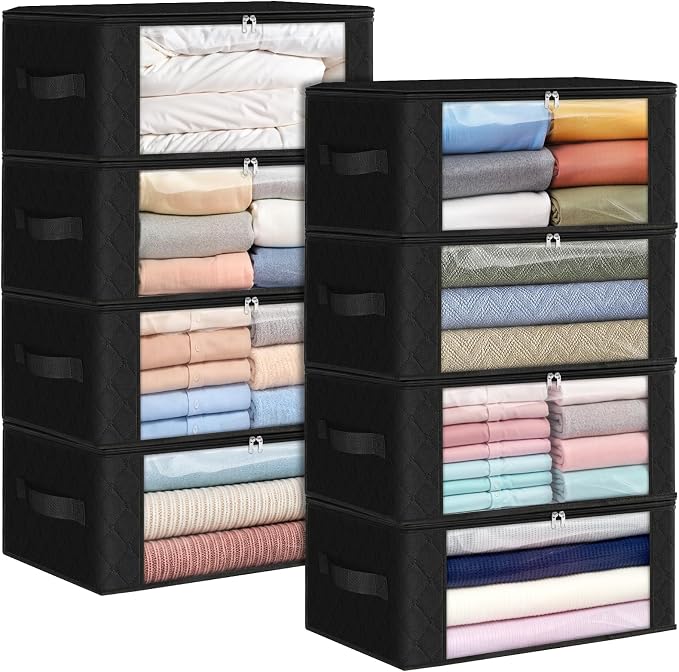 35L Closet Organizers, Foldable Under Bed Storage Containers | Storage Bags by Fabtotes