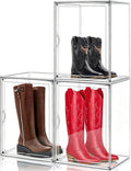 Clear Tall Boot Storage Box, Organizer by DAYOOH