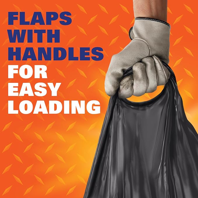 Hefty Heavy Duty Trash Bags, Large | 42 Gallon | - Image 7