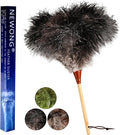 16 in Ostrich Feather Duster, Bamboo Handle, Natural ostrich feathers, Bamboo by NEWONG