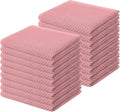Homaxy 100% Cotton Waffle Weave Kitchen Dish Cloths 18-Pack, Dried Rose | 12 x by Homaxy