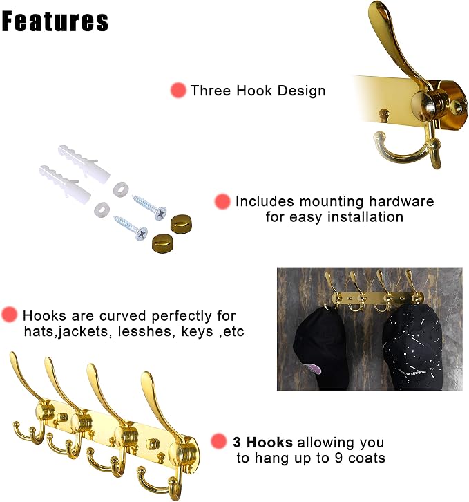 Coat Rack Wall Mounted - Image 7