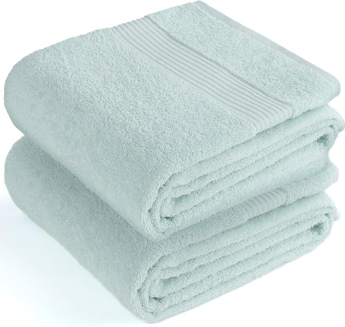 Cotton Paradise 100% Cotton Turkish Towel Set, Soft Absorbent Quick Dry - Image 6
