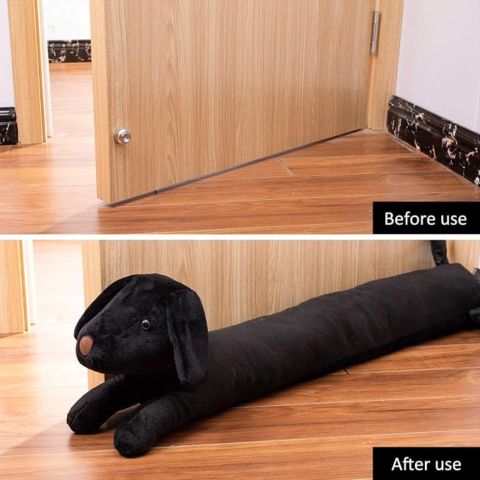 SWISSELITE 36 Inch Under Door Stopper, Decorative Door Noise Blocker | Weighted - Image 5