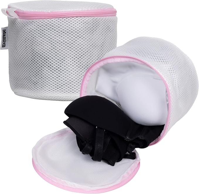 Mamlyn Mesh Bra Bags for Washing Machine, Lingerie wash Bags for Laundry - Image 2