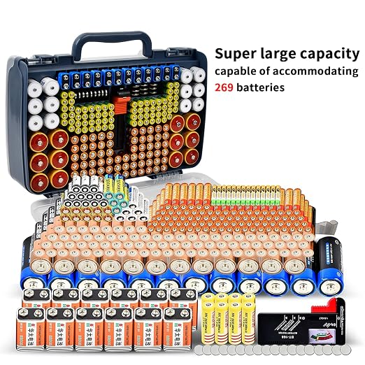 Battery Organizer Storage Case - Image 4