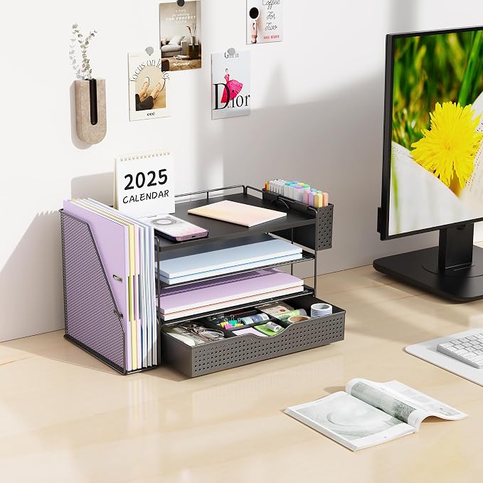 Wood Desk Organizers and Accessories - Image 3