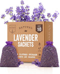 10 Lavender Sachets for Drawers and Closets by HOUNDSBAY