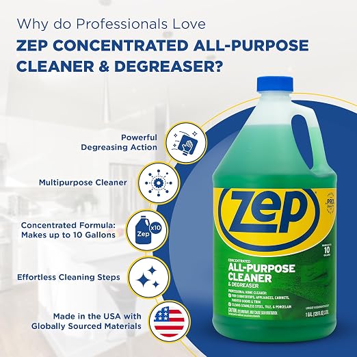 Zep All-Purpose Cleaner and Degreaser - 128 oz - Image 4