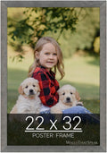 wallsthatspeak 22x32 American Barn Picture Frame for Puzzles Posters Photos or Artwork