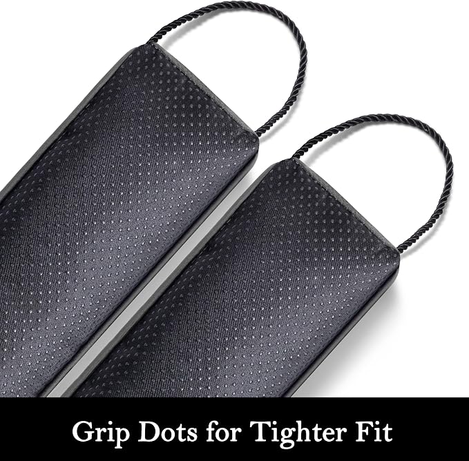 Sunolga Door Draft Stopper, Removable Washable Cover, Blocks Hot and Cold Air - Image 4