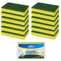 CELOX Sponges Kitchen Sponges for Dishes and Cleaning, 2-Sided Scrub Sponges by CELOX