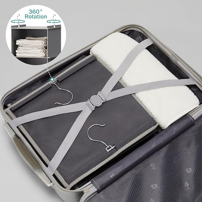 YOUDENOVA Hanging Closet Organizer and Storage, Clothes Organizer - Image 6