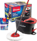 O-Cedar EasyWring Microfiber Spin Mop and Bucket Cleaning System + Lavender Pac by Unknown