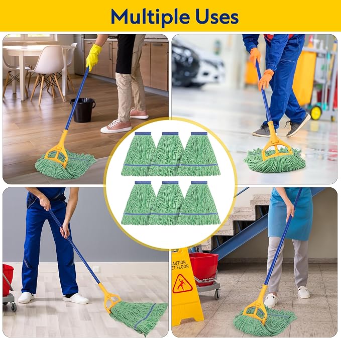 Matthew Cleaning Heavy Duty Mop Head Commercial Replacement - Image 4