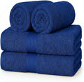 100% Cotton Hand Towels 18x28 Inches, 600 GSM, Soft & Absorbent by AmpleDecor