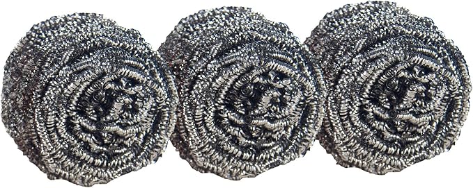 Scotch-Brite Stainless Steel Scrubbers, 3 Pack | Scouring Pads - Image 7