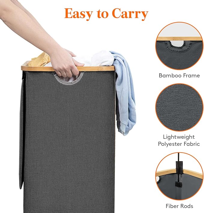 Lifewit 80L Laundry Basket - Image 6
