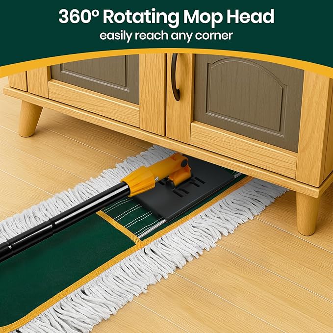 36” Commercial Duster Mops, Extra Large Floor Duster - Image 4
