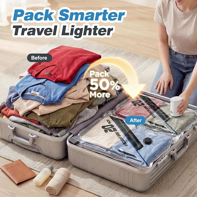 Vacuum Seal Bags for Clothing Travel - Image 2