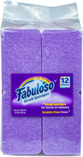 Fabuloso Scratch-Free Kitchen Dish Sponges, safe on nonstick cookware by Fabuloso