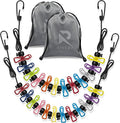 RIVEDA 2 Pack Travel Clotheslines by RIVEDA