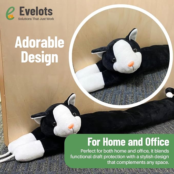 Evelots Under Door Cat Draft Stopper - Image 2