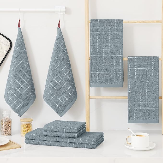 Homaxy Kitchen Towels and Dishcloths Set - Image 8