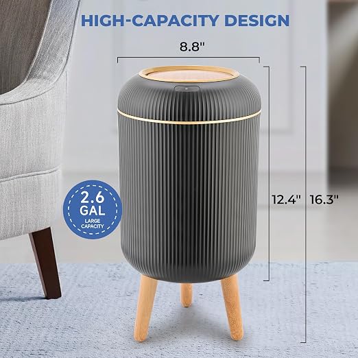 Pukomc Smart Sensor Wastebasket, Convenient and Hygienic Easy to Use | - Image 7