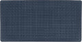 Achim Home Furnishings Woven-Embossed Faux-Leather Anti-Fatigue Mat - 20in x 39in - Navy