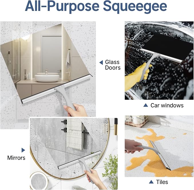 AmazerBath Squeegee for Shower Glass Doors - Image 4