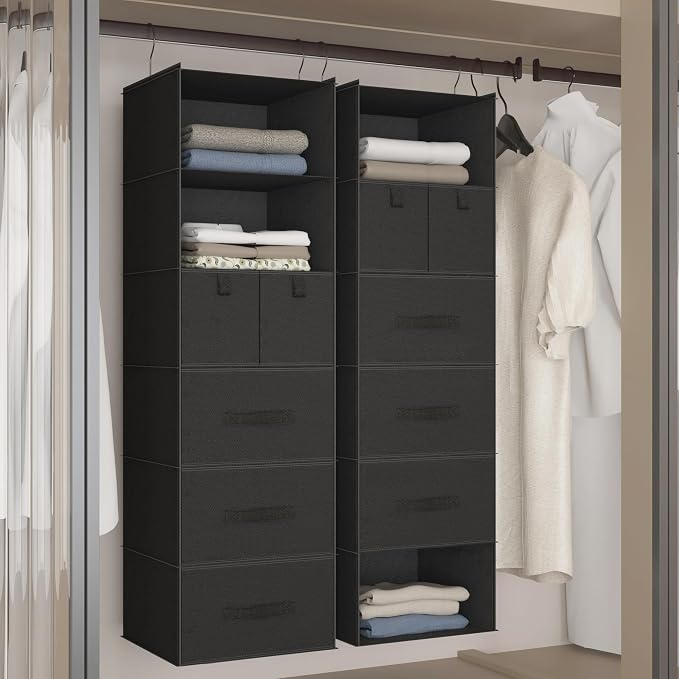 6-Shelf Hanging Closet Organizer - Image 5