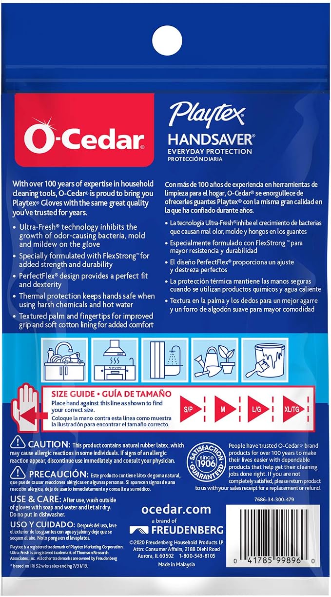 PLAYTEX HandSaver Rubber Gloves - Image 8