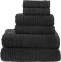 SKL Home CloudSoft Bath Towel Set, 100% Cotton Luxury, Slate | 2 Bath towels by SKLHomebySaturdayKnightLtd
