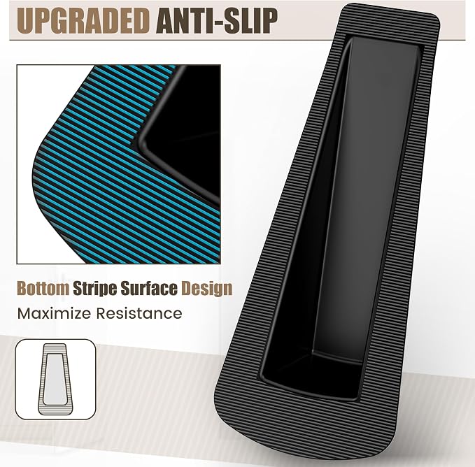 Crosize 20 Pack Door Stoppers for Bottom of Door, Premium Rubber Door Stops - Image 2