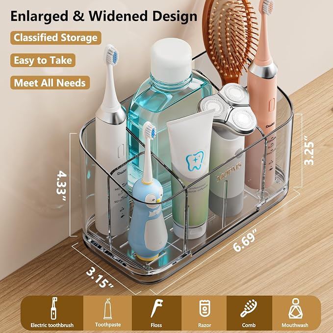 MOPMS Toothbrush Holders for Bathrooms - Image 5