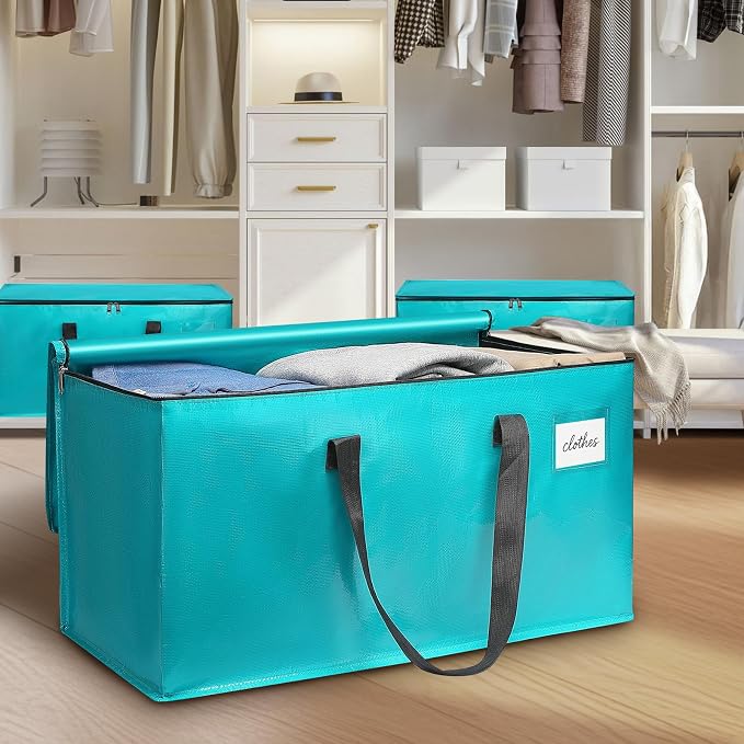 Moving Bags Heavy Duty Sky Blue – Large Packing Bags - Image 7