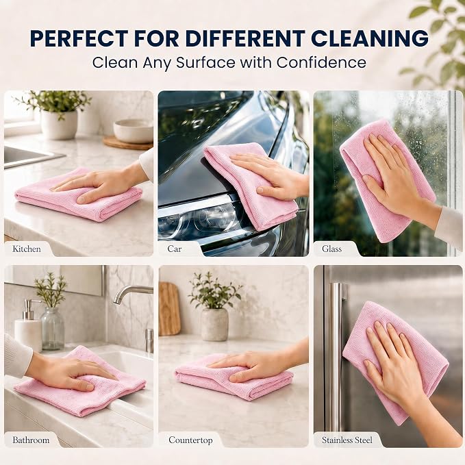 Veco Microfiber Cleaning Cloth Roll - Image 8