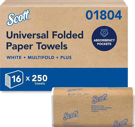 Scott Professional Multifold Paper Towels, 16 x 250 Sheets | Universal by Scott%C2%AEProfessional