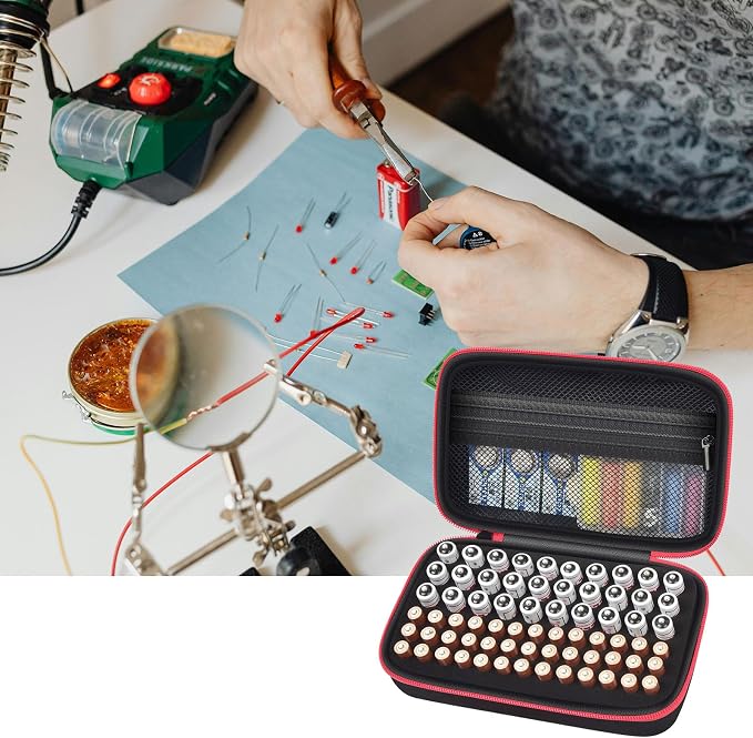 ALKOO Battery Organizer Storage Case Hold - Image 9