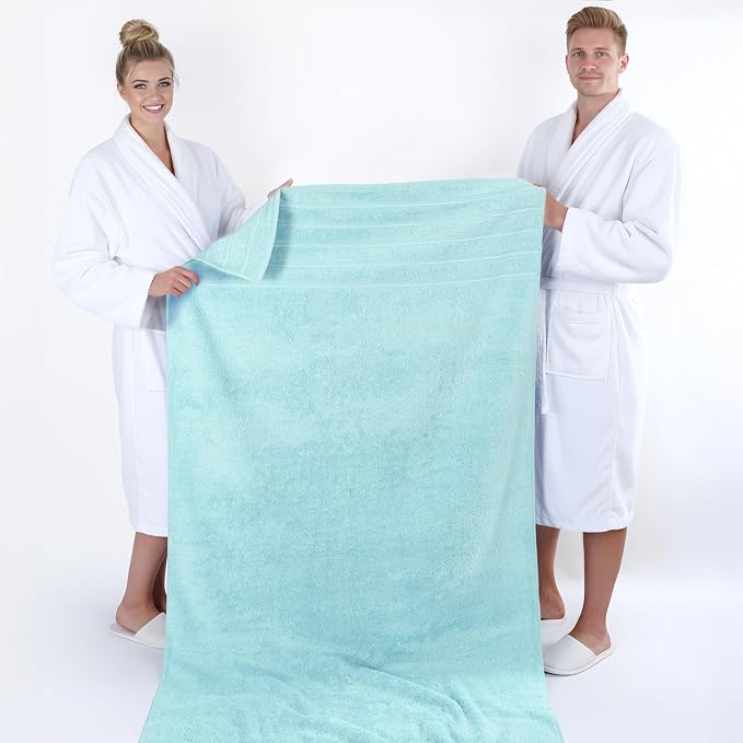 American Soft Linen 100% Cotton Luxury Turkish Towels, 35x70 XL Bath Sheet | - Image 5