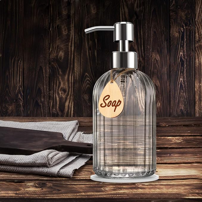 Thick Glass Soap Dispenser - Image 8