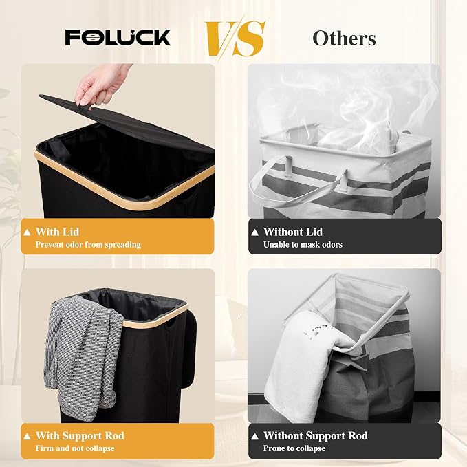 Foluck 100L Laundry Hamper - Image 5