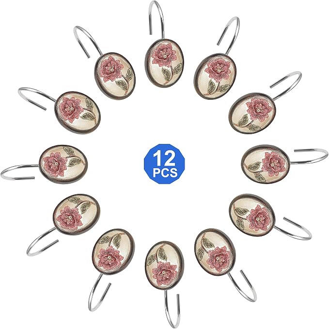 Zahari Home Larrisa Shower Hooks Set - Image 3
