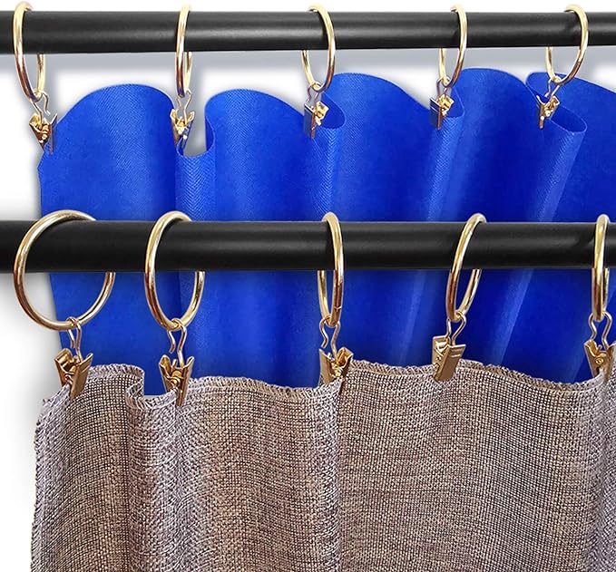 40 Pack Metal Curtain Rings - Image 5
