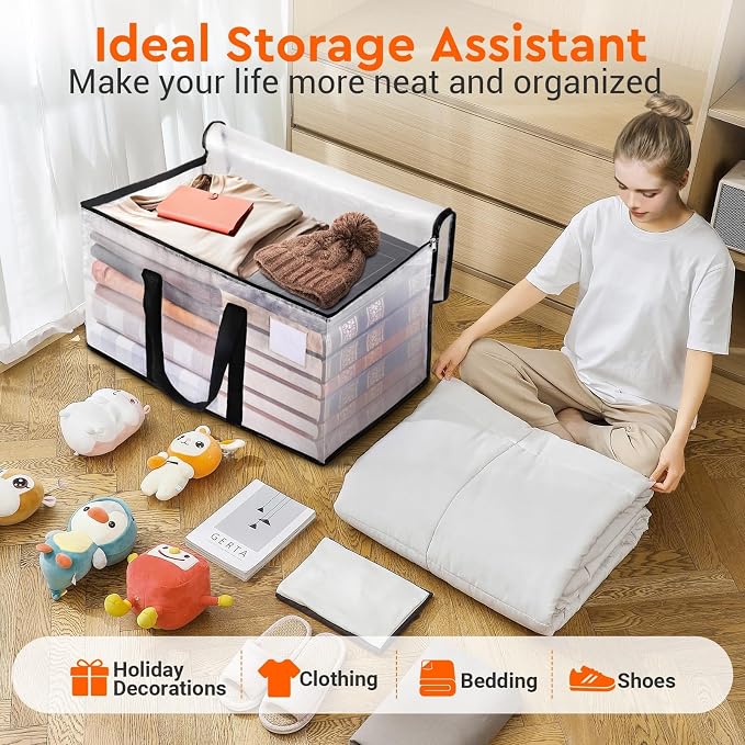 BlissTotes Moving Bags, 76L 6-Pack Storage Bags, Moving Boxes | Moving Box - Image 5