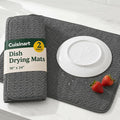 Cuisinart Dish Drying Mat for Kitchen Counter, quick-dry microfiber, machine by BestBrands