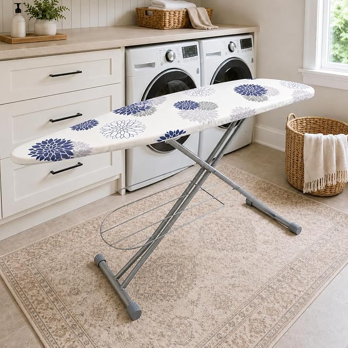 SheeChung Ironing Board Cover and Pad 15"x54", Thick Padding, Elastic Edge - Image 5