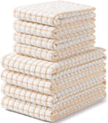 Homaxy Kitchen Towels and Dishcloths Set by Homaxy