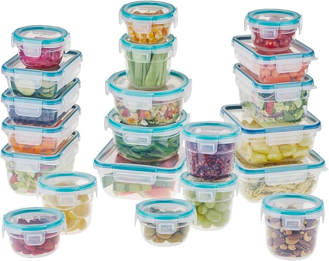 Snapware Plastic Total Solution Large Food Storage Containers Set | Meal prep by Snapware